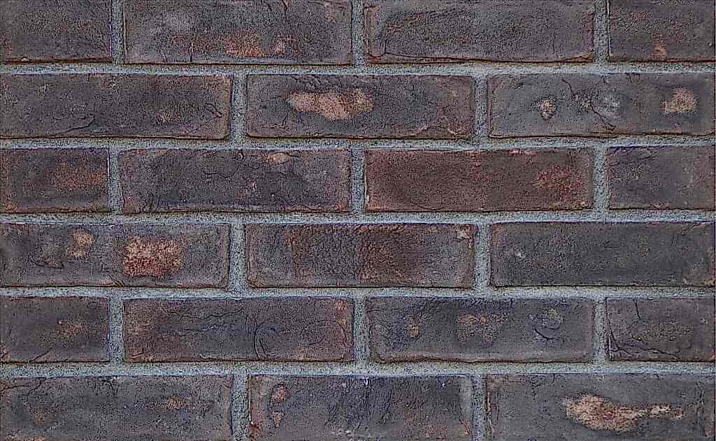 El Yapımı Antik Kaplama Tuğla QS-E1 Troya Gri | Dekoratif Tuğla Kaplama